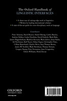 The Oxford Handbook of Linguistic Interfaces