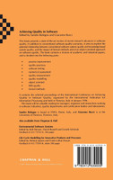 Achieving Quality in Software