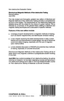 Electrical and Magnetic Methods of Non-destructive Testing