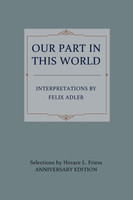Our Part in This World