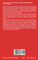 Choice and Allocation Models for the Housing Market