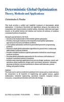 Deterministic Global Optimization