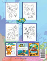 Sea Creatures Coloring Book