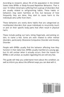 Body-Focused Repetitive Behaviors