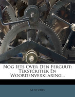 Nog Iets Over Den Ferguut