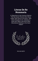 Literae De Re Nummaria