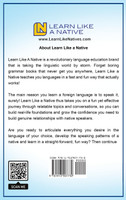 Learn French Like a Native for Beginners - Level 2