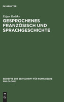 Gesprochenes Französisch und Sprachgeschichte
