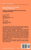 Representation of Lie Groups and Special Functions
