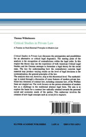 Critical Studies in Private Law