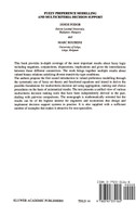 Fuzzy Preference Modelling and Multicriteria Decision Support