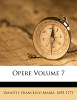 Opere Volume 7