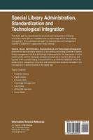 Special Library Administration, Standardization and Technological Integration