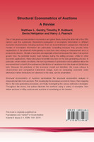 Structural Econometrics of Auctions