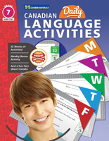 Canadian Daily Language Activities Grade 7