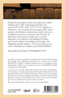 Extraits d'articles des statuts des maîtres horlogers de la ville et fauxbourgs de Paris