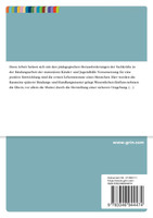 Bindungsarbeit als pädagogische Herausforderung in der stationären Kinder- und Jugendhilfe