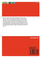 Populismus und Euroskeptizismus am Beispiel der Dänischen Volkspartei