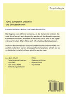 ADHS. Symptome, Ursachen und Einflussfaktoren