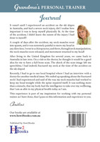 Grandma's Personal Trainer - Journal