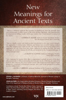 New Meanings for Ancient Texts
