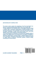 Biotechnology in Agriculture