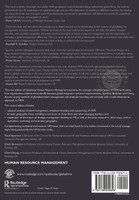 Globalizing Human Resource Management