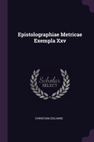 Epistolographiae Metricae Exempla Xxv