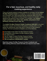 Instant Pot Max Pressure Cooker  Cookbook 2020-2021