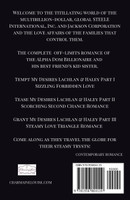 A Trilogy of Desires Lachlan & Haley Parts I-III