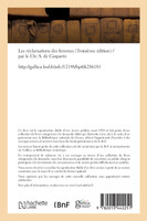 Les réclamations des femmes (Troisième édition)