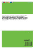 Improve Stability Operations in Kosovo´s Electrical Energy Distribution Network