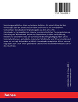 Sammlung gerichtlicher Akten und anderer Aufsätze