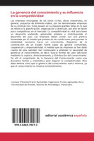 La gerencia del conocimiento y su influencia en la competitividad