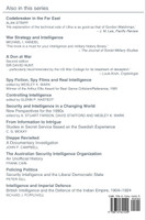 Intelligence, Defence and Diplomacy