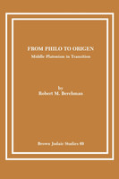 From Philo to Origen