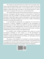 The Investigation of White-Collar Crime