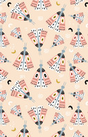 Moths and Moonlight (Blank Lined Journal)