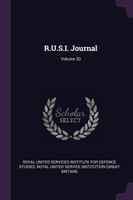 R.U.S.I. Journal; Volume 20