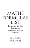 MATHS FORMULA LIST