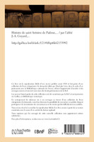 Histoire de saint Antoine de Padoue