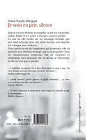Je vous en prie, silence