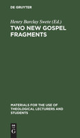 Two New Gospel Fragments