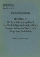 Merkblatt 18/11 - Richtlinien für den Erkennungsdienst und Verständigungsdienst zwischen Truppenteilen am Boden und fliegenden Verbänden