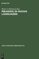 Meaning in Mayan Languages
