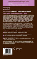 Identifying, Assessing, and Treating Conduct Disorder at School