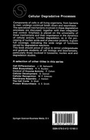 Cellular Degradative Processes