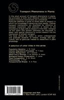 Transport Phenomena in Plants
