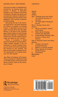 Housing Policy and Finance