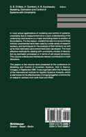 Modeling, Estimation and Control of Systems with Uncertainty